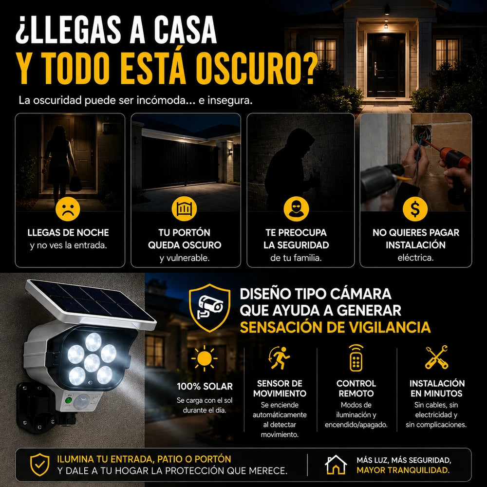 LUZ SOLAR LUNARIS GUARD™ 3x1
