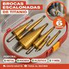 Kit Brocas Pro 6 en 1™ – Perfora y Agranda Fácil