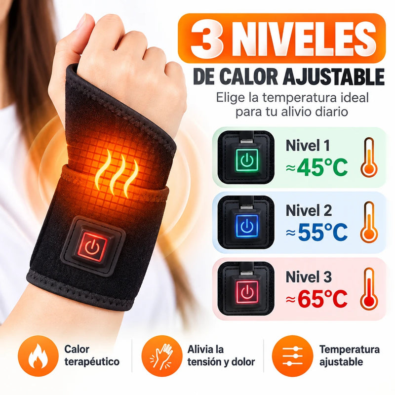 Muñequera Térmica Ajustable