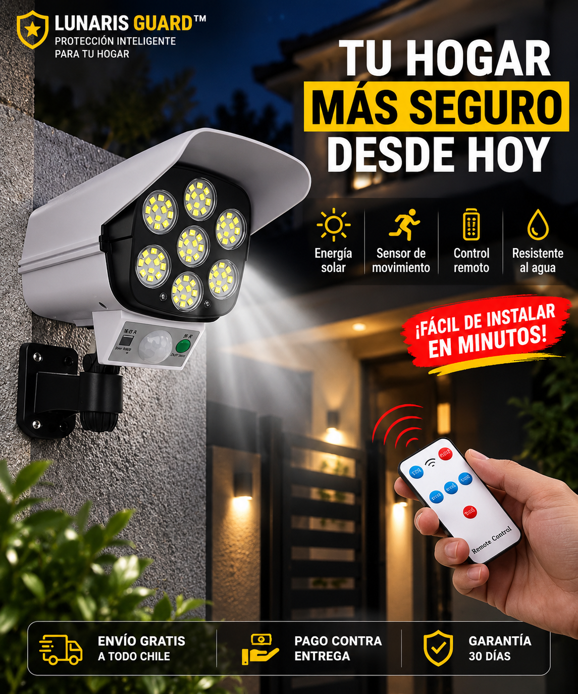 🔥 OFERTA 3×1 — RECIBE 3 FOCOS SOLARES
