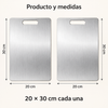 Pack de 2 tablas para asado