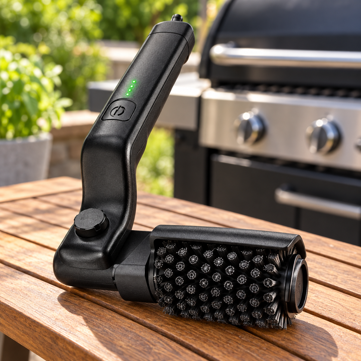 Cepillo Eléctrico Recargable para Parrilla